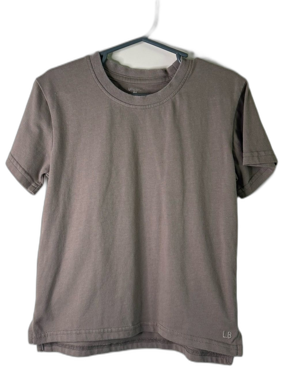 Little Bipsy Boys Short Sleeve Tee in Taupe 5-6T